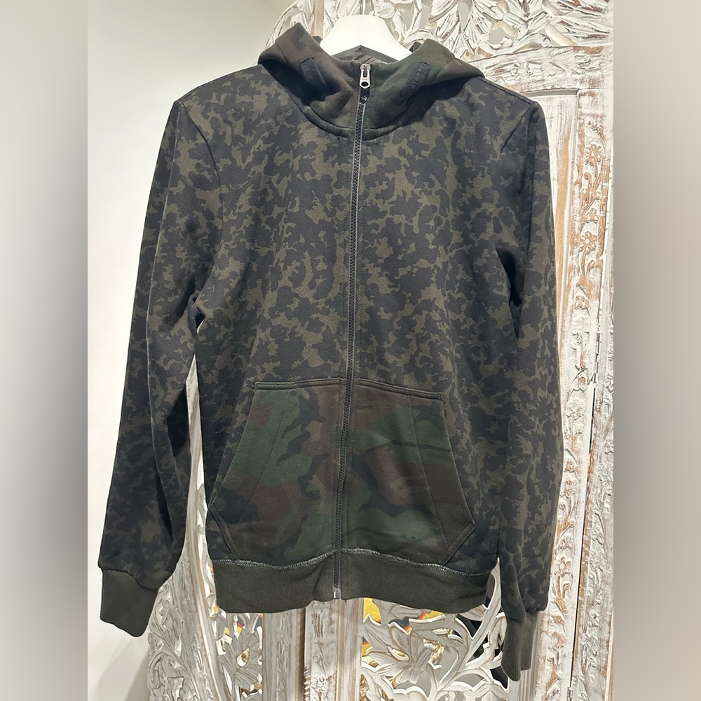 G-Star Green Camouflage Hoodie